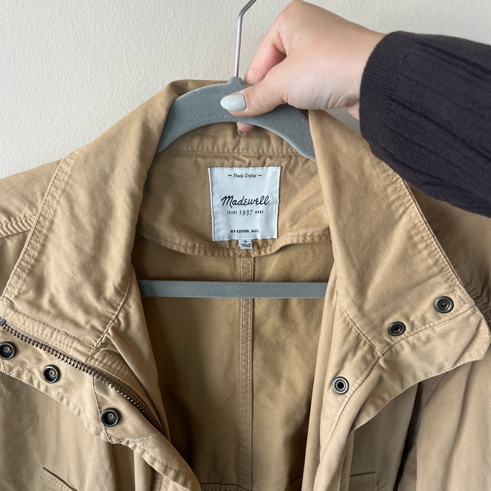 Madewell Light Brown Utility Jacket